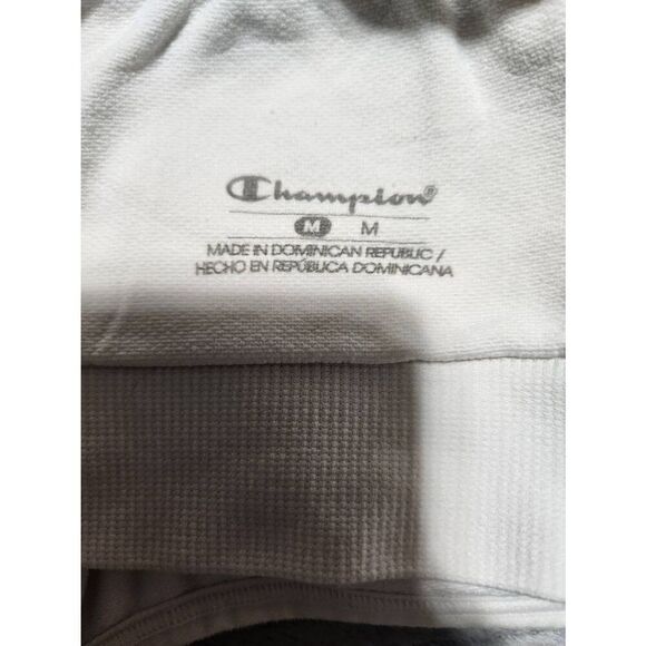 Champion Size M White Strappy Racerback Sports Bra - Picture 3 of 3